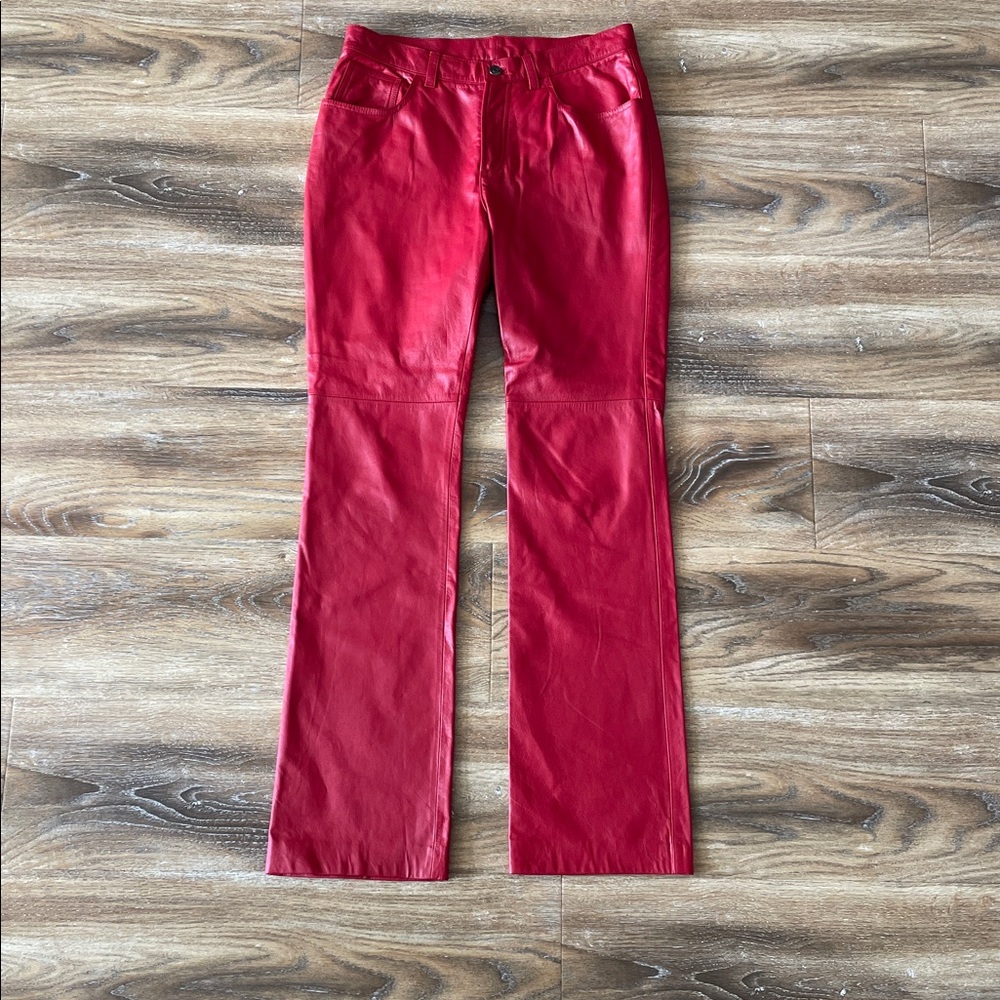 Ralph Lauren Vintage 100% Leather Pants